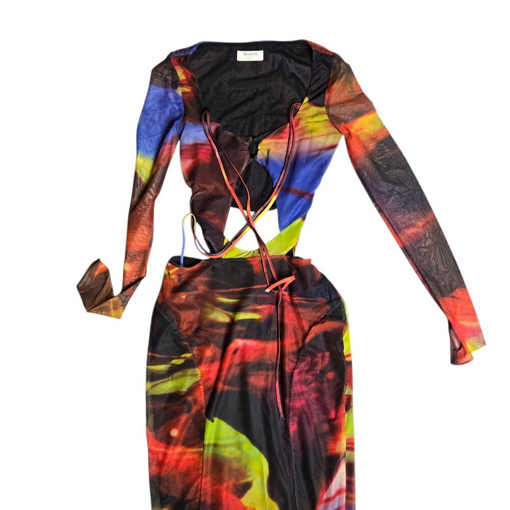 House of CB Mareena Midi Dress Size: S - Picture 3 of 6